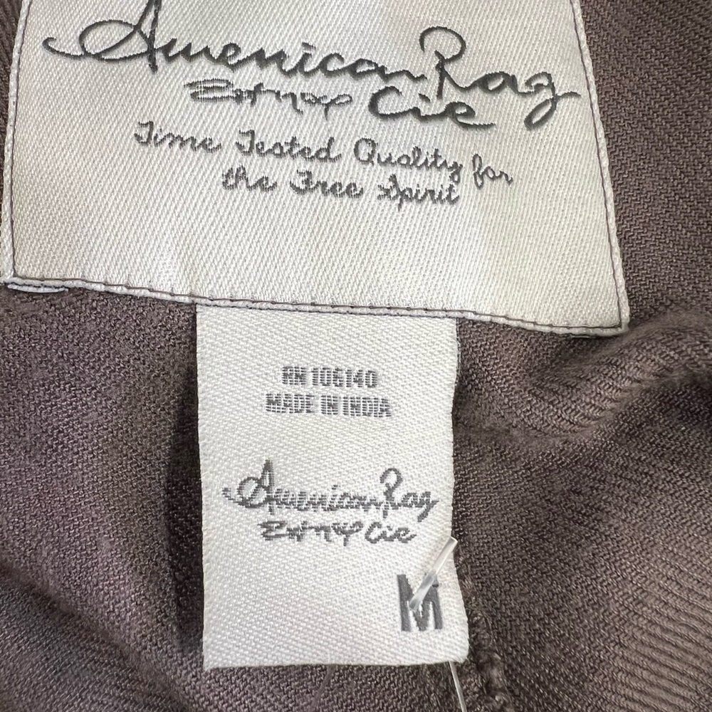 American Rag‎ Gray Utility Jacket with Hood - Picture 8 of 9